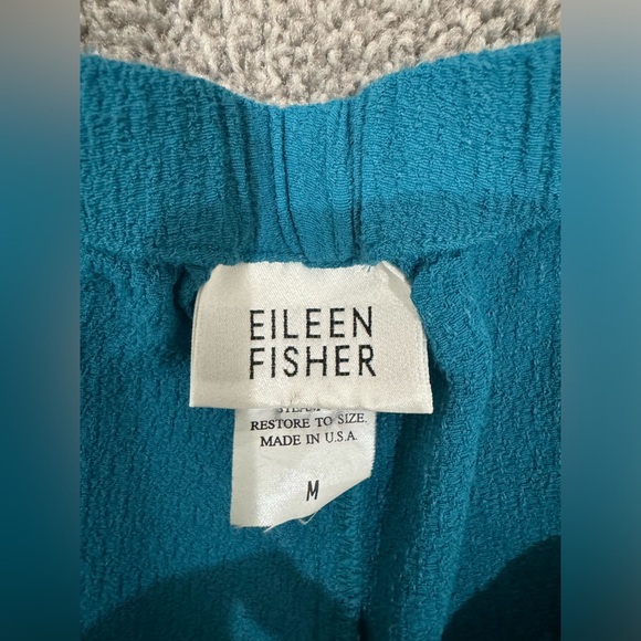 Eileen Fisher Vibrant Blue Trousers - Picture 3 of 5